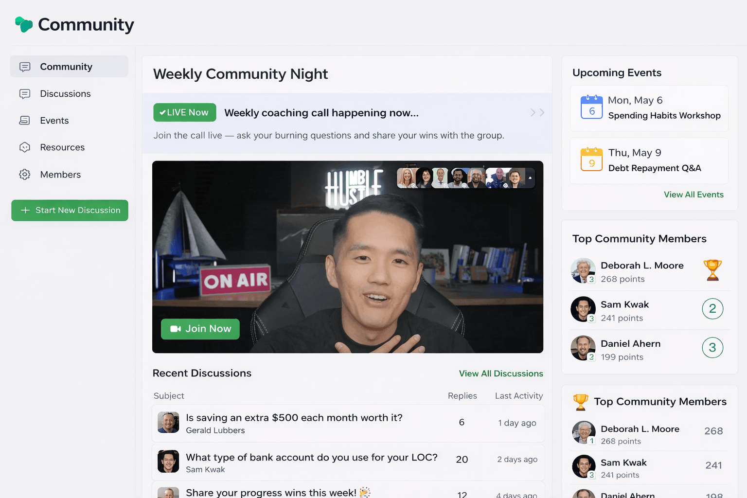 Accelerated Strategies course and community platform